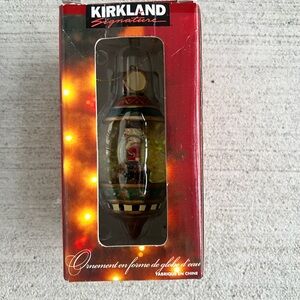 Kirkland Signature Nutcracker Snow Globe Christmas Ornament – In Box